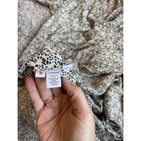 Loft Women’s Dolman Sleeve Lightweight Elastic Waist Dress Size Medium - Picture 11 of 11